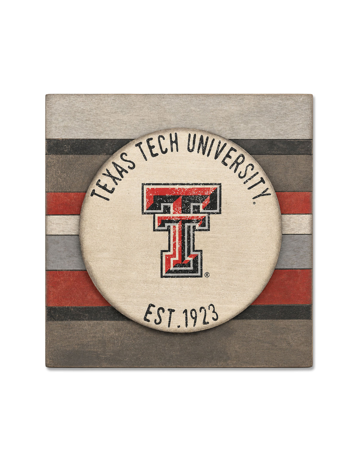 Texas Tech University Double T Vintage Board