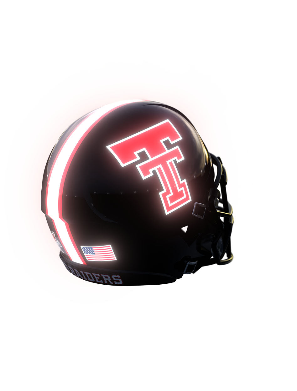 Texas Tech Vault Double T Light Up Helmet