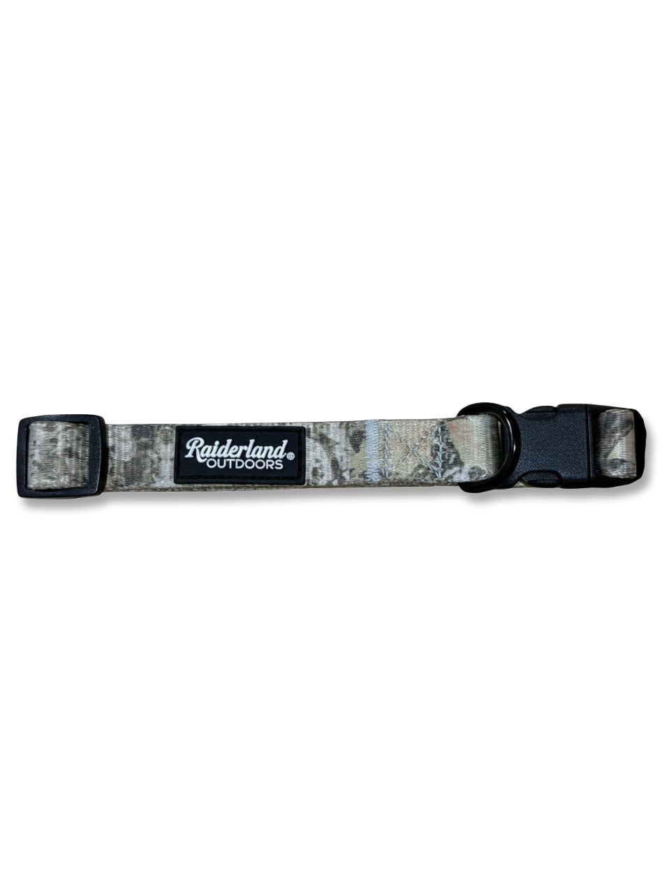 Texas Tech Washed Camo "Raiderland Outdoors" Dog Collar