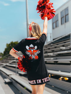 Texas Tech "Wreck'em Tech" Raider Red Polo Dress