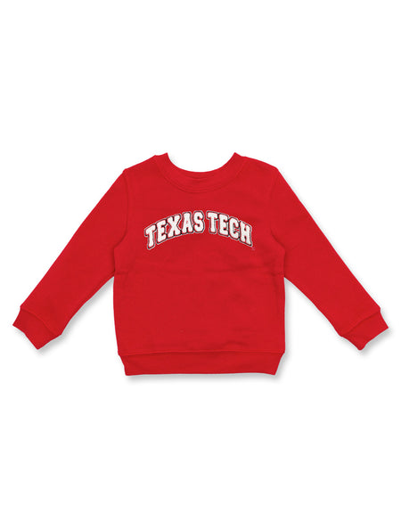 Texas Tech ZooZatz Toddler Chenille Crew Sweatshirt