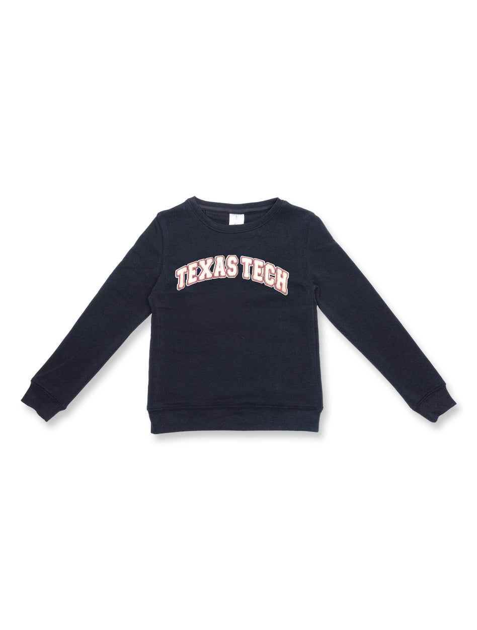 Texas Tech ZooZatz Youth Chenille Crew Sweatshirt
