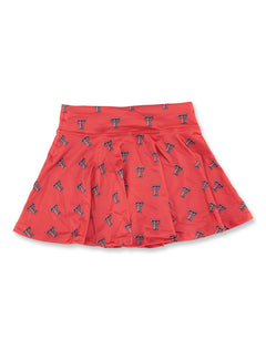Texas Tech Zoozatz "Repeating Double T " Youth Flow Skort