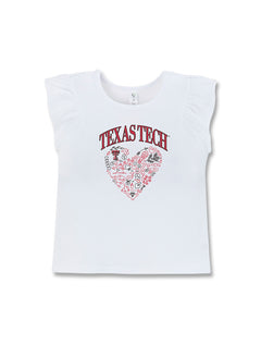 Texas Tech Zoozatz Toddler Ladybug Flutter Tank Top