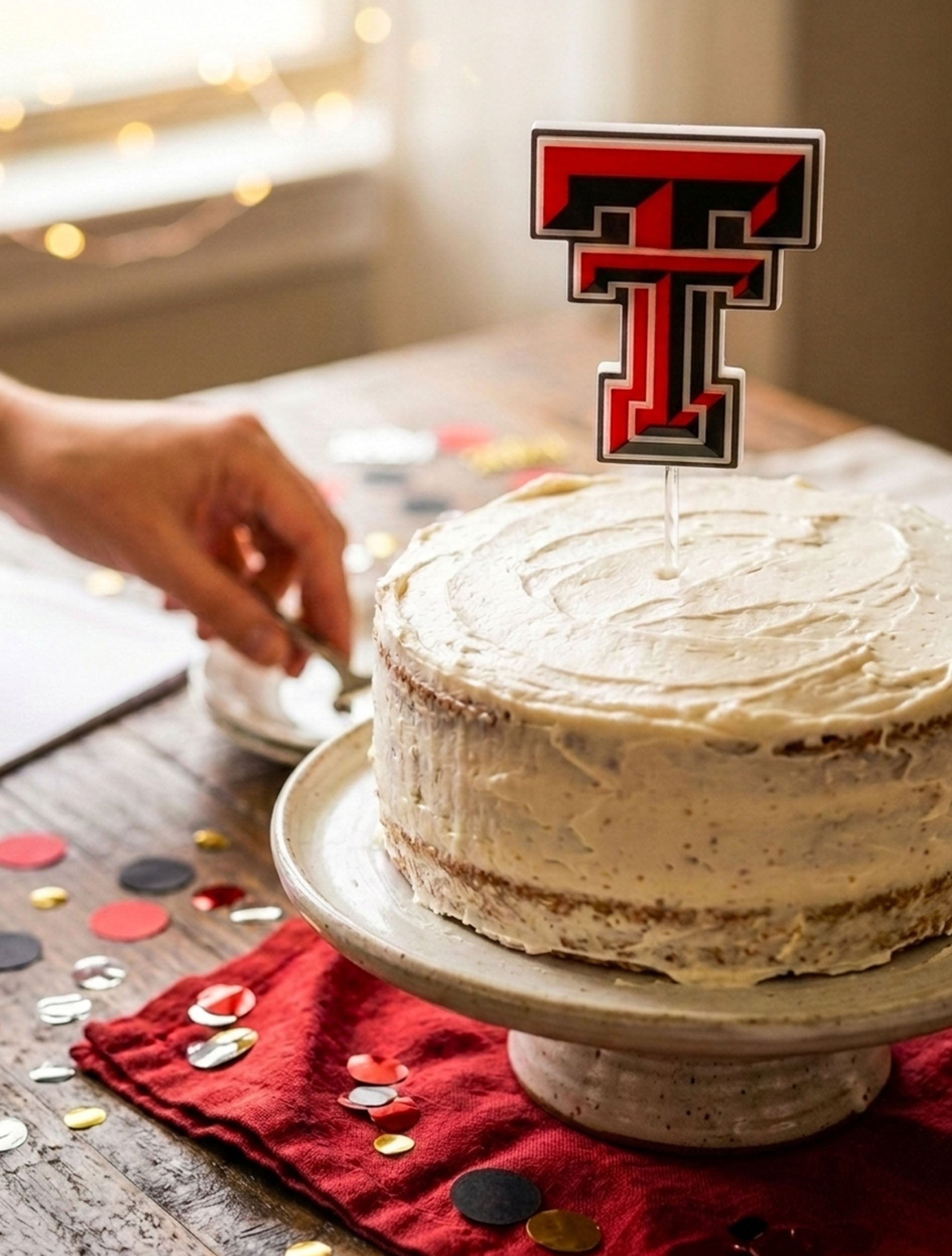 Texas Tech "Double T" Party Candle