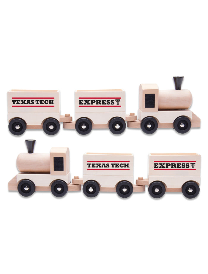 Texas Tech “Express” 3-Piece Wooden Train