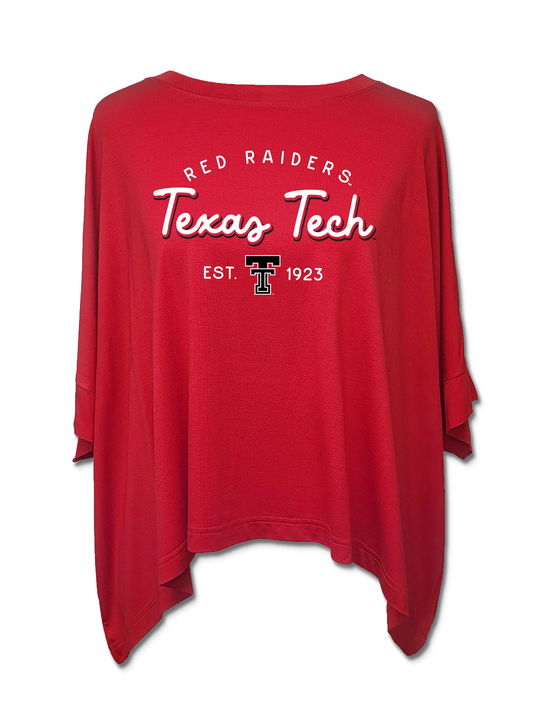 Texas Tech "Felicity-Red" Flowy Dolman Tee