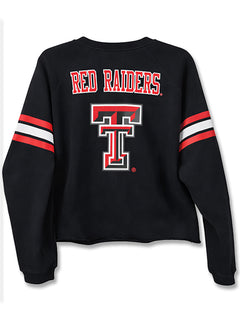 Texas Tech "Football Jersey" Raglan French Terry Sweatshirt