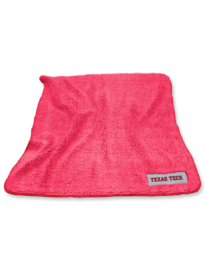 Texas Tech "Frosty Fleece" Colored Sherpa Blanket