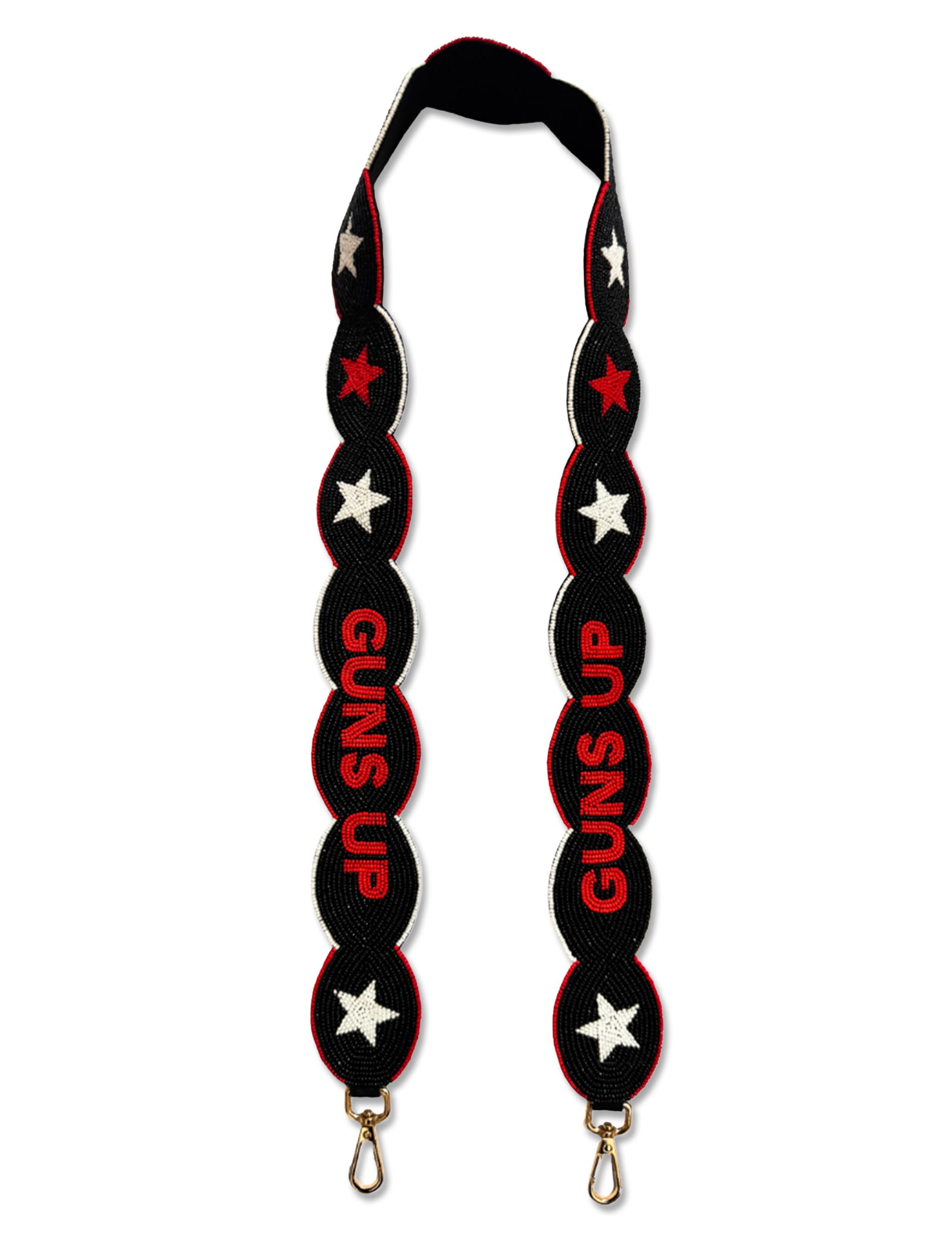 Texas Tech "Guns Up Star" Beaded Purse
