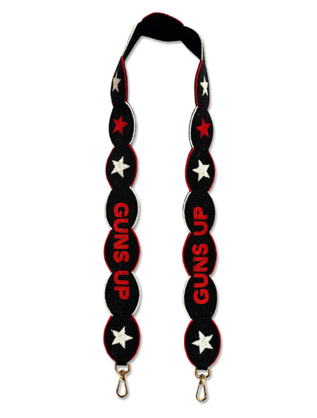 Texas Tech "Guns Up Star" Beaded Purse