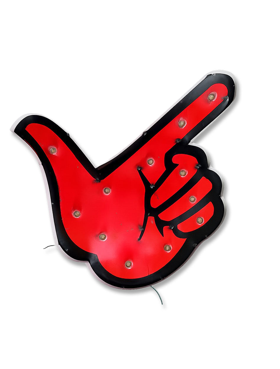 Texas Tech "Guns Up" Illuminated Metal Wall Decor