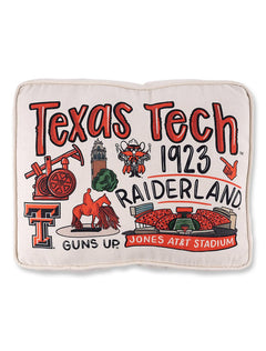 Texas Tech "Icon" 19in x 15 in Pillow
