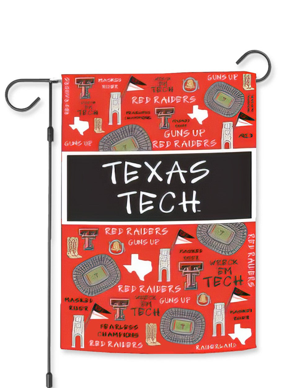 Texas Tech "Icon" Garden Flag