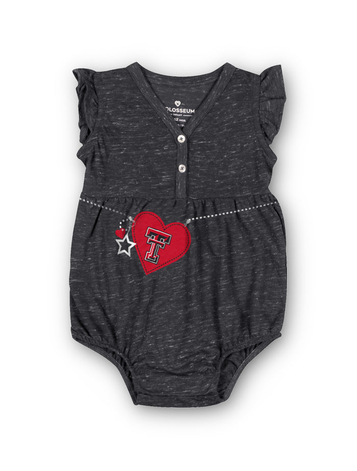 Arena Texas Tech "Nancy" INFANT Ruffle Onesie