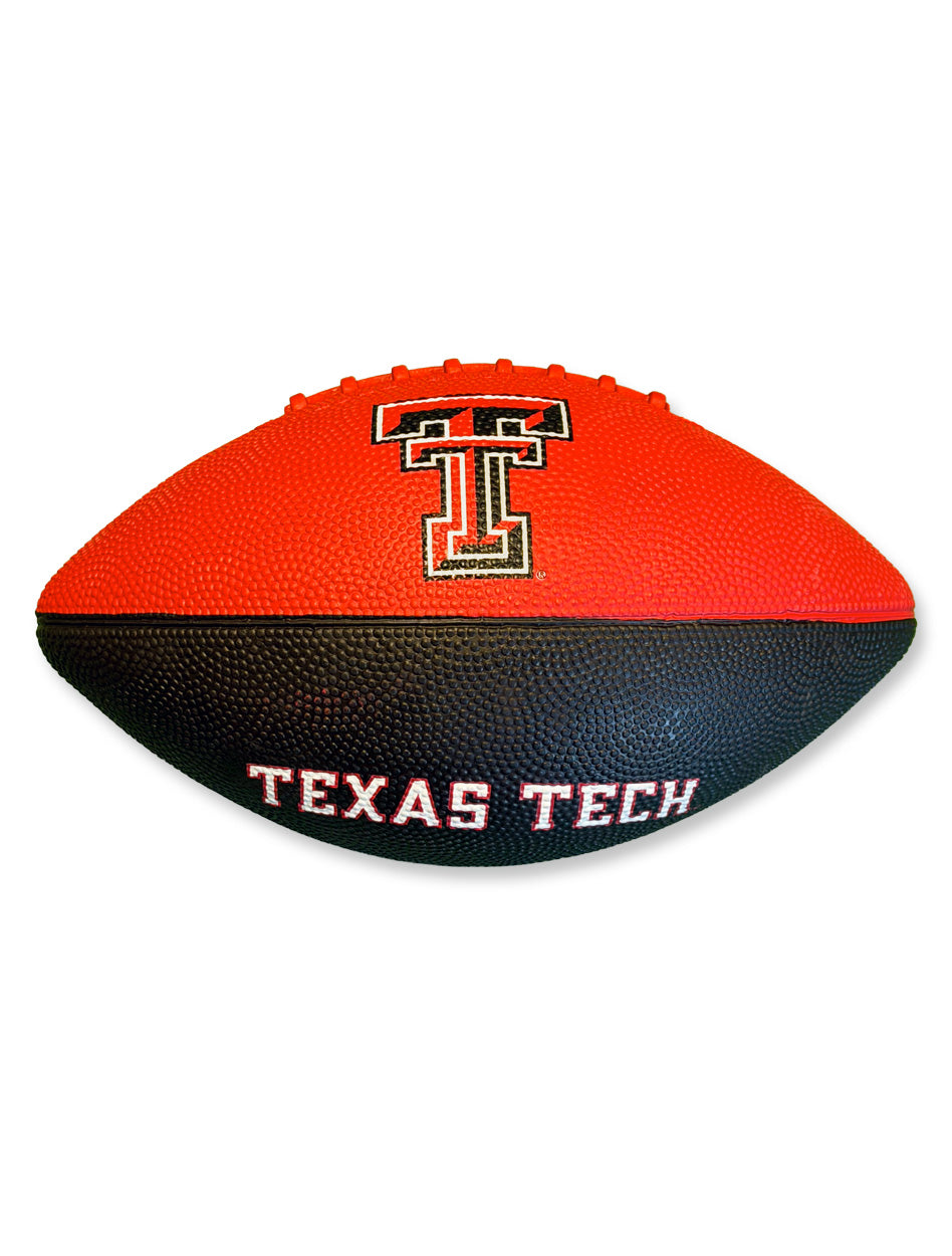 Texas Tech "Pinwheel Pattern" Junior Rubber Football