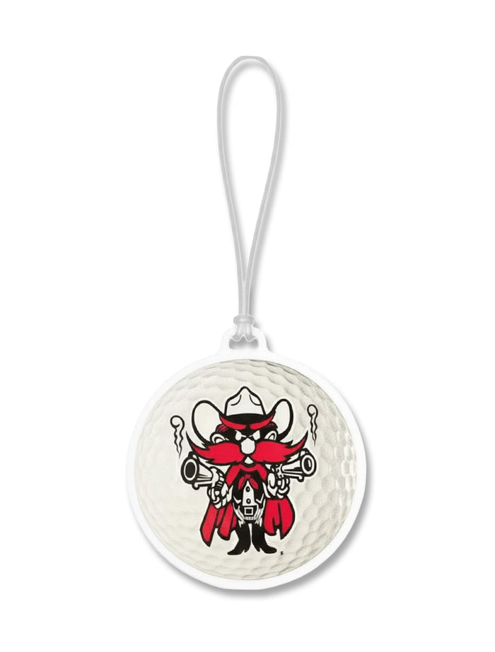 Texas Tech "Raider Red" Golf Acrylic Bag Tag