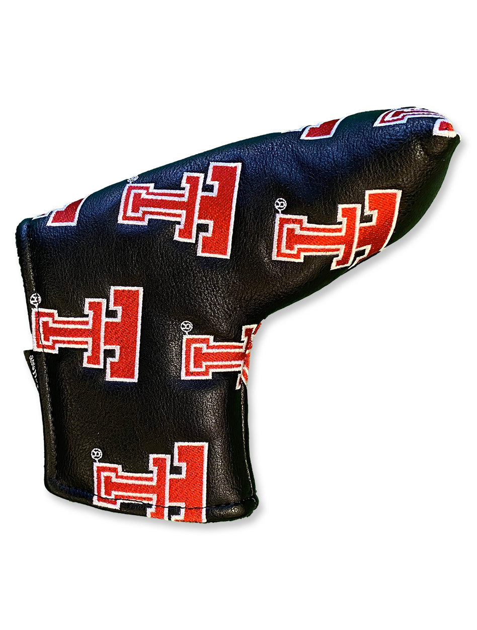 Texas Tech Dark Horse "Repeat Throwback" Golf Blade Putter Cover