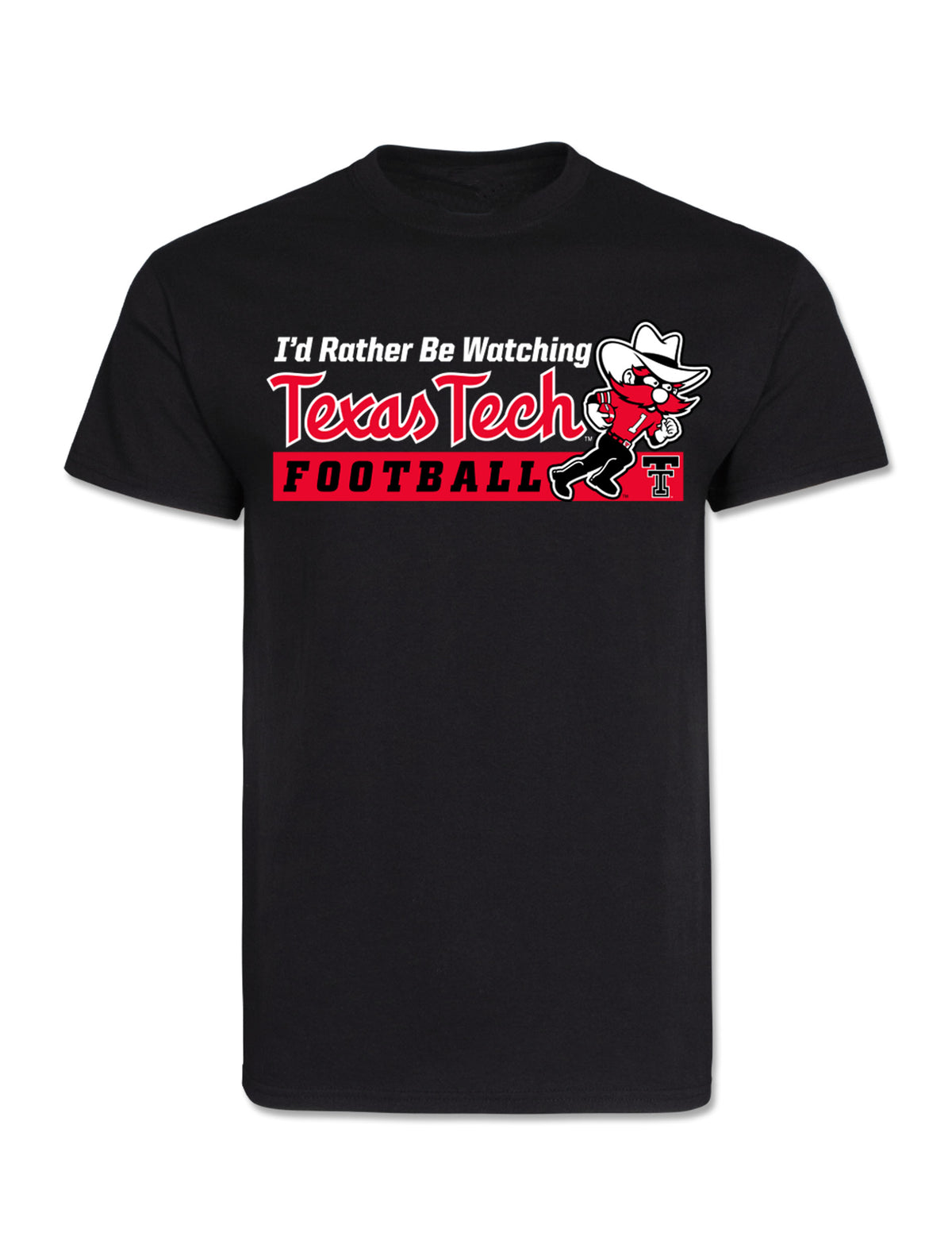 Texas Tech "Watching Texas Tech Football" Short Sleeve T-Shirt