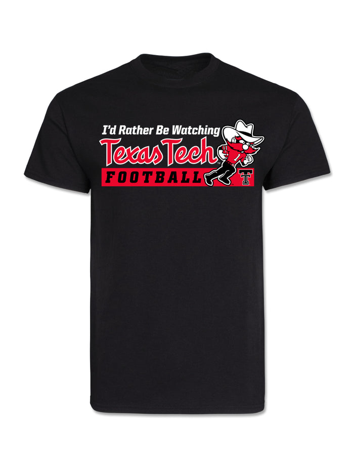 Texas Tech "Watching Texas Tech Football" Short Sleeve T-Shirt