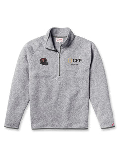 Texas Tech 2025 CFP - 1/4 Zip - Rally Mode - Grey