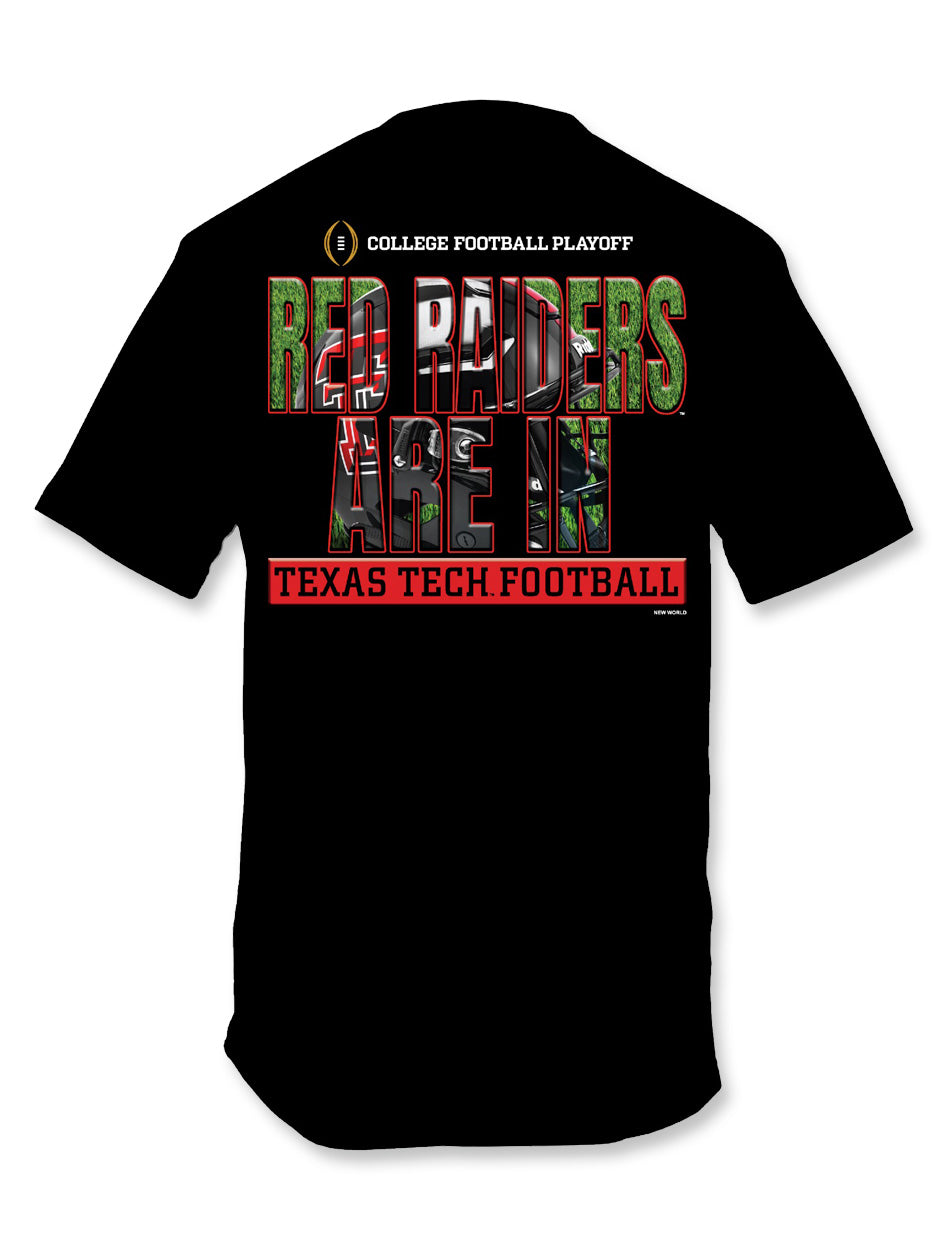 Texas Tech 2025 CFP - T-Shirt - We Are In - BLACK