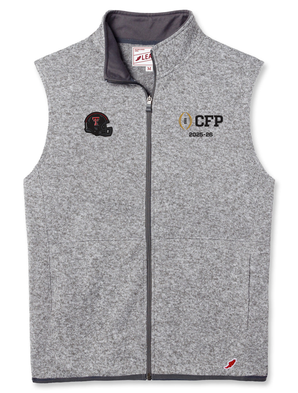 Texas Tech 2025 CFP - Vests - Power Play - GREY
