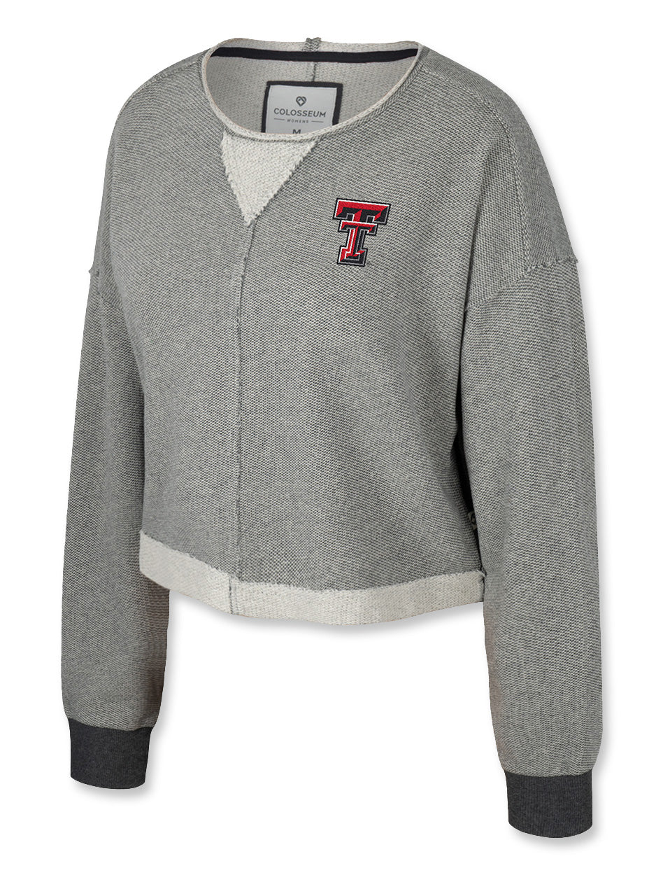 **Texas Tech Arena "Magnum" Women's Scoop Neck Terry Sweater