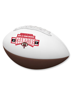 Texas Tech Big 12 CHAMPS Autograph Football