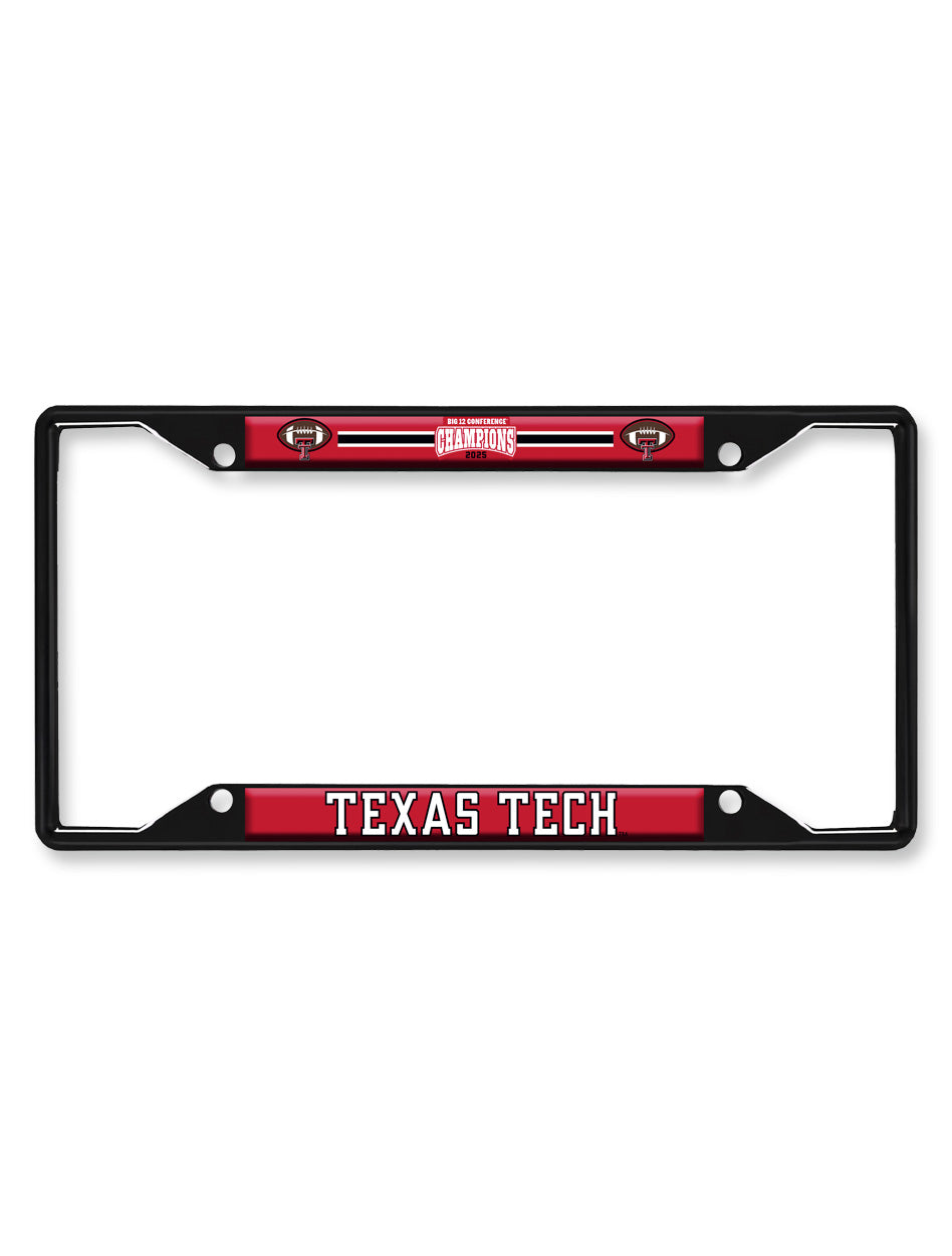 Texas Tech Big 12 CHAMPS License Plate Frame