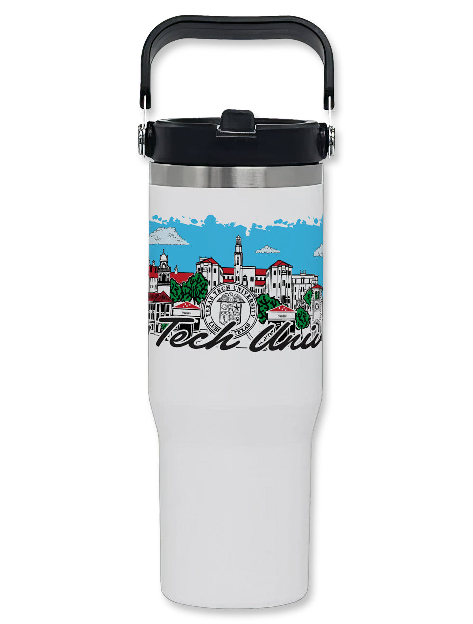 Texas Tech GIFTS
Texas Tech New Products
Texas Tech Drinkware
Texas Tech water bottle 30oz, Texas Tech insulated bottle with handle, Texas Tech campus landmarks bottle, Texas Tech travel water bottle, Red Raiders 30 oz bottle, Texas Tech University drinkware, double wall Texas Tech bottle, Texas Tech cold drink bottle, TTU landmark water bottle, Texas Tech bottle with lid and handle, leakproof Texas Tech water bottle, college campus design bottle, Texas Tech gift idea, TTU fan hydration bottle.