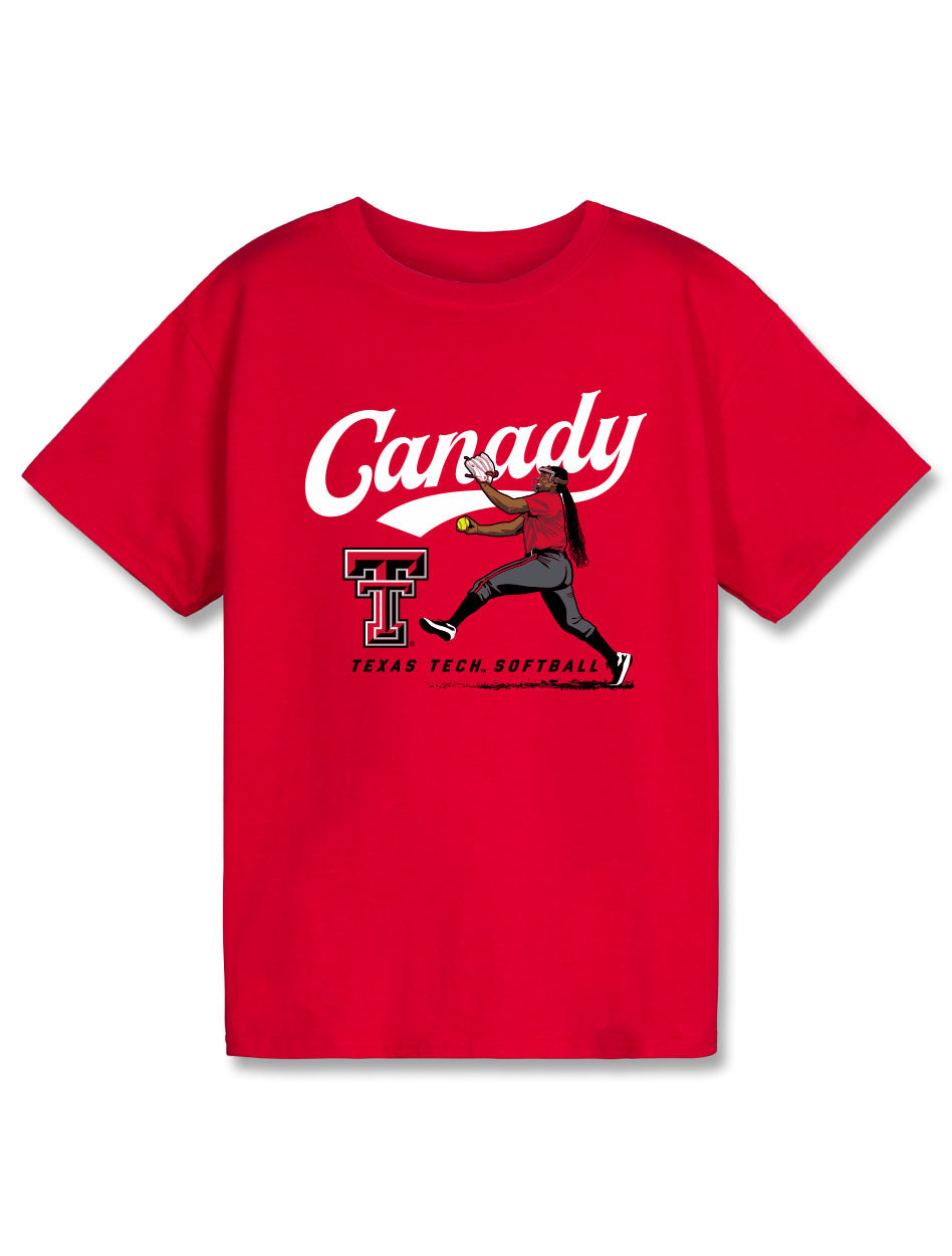 Texas Tech "Canady Pitch" Youth Short Sleeve Short Sleeve T-Shirt