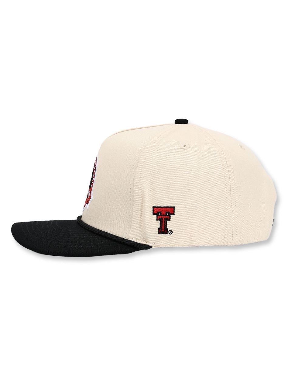 Texas Tech Dark Horse "100 Year Football" Rope Snapback Cap