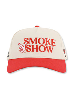 Texas Tech Dark Horse "Smoke Show" Ivory Snapback Cap