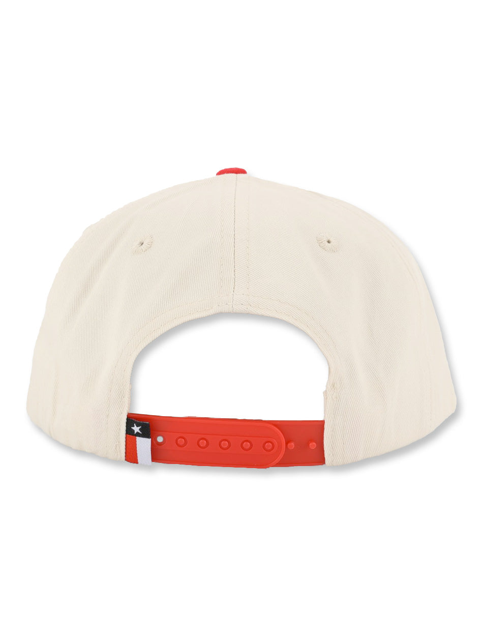 Texas Tech Dark Horse "Smoke Show" Ivory Snapback Cap