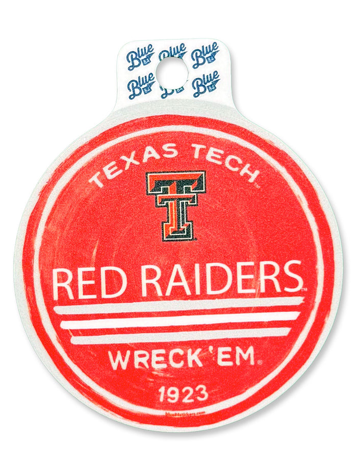 Texas Tech GIFTS
Texas Tech Magnets & Stickers
Texas Tech decal
Red Raiders sticker
Wreck 'Em Texas Tech decal
Texas Tech circular decal
Double T vinyl sticker