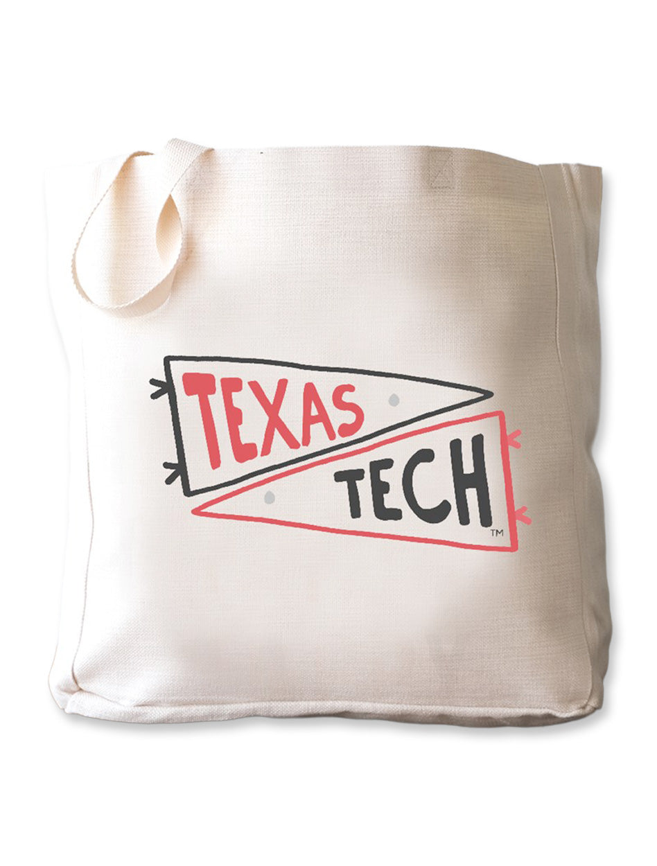 Texas Tech "Double Collegiate Pennant" Tote