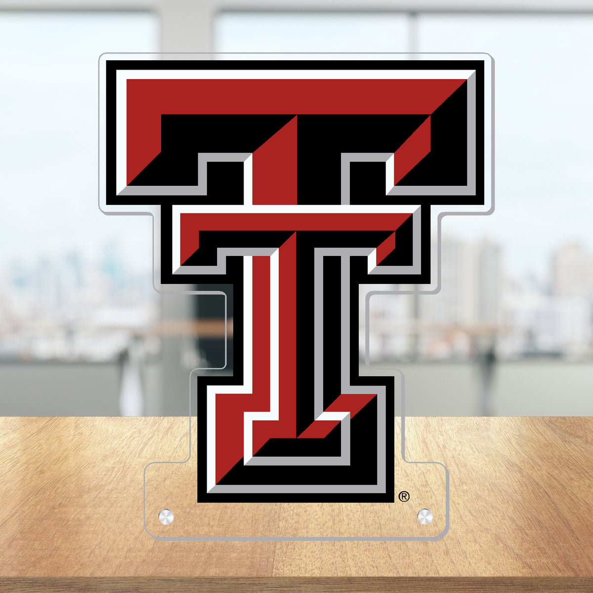 Texas Tech Double T 11" Acrylic Standee