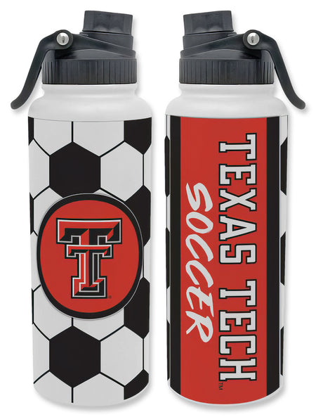 Texas Tech Double T 34oz "Soccer" Water Bottle