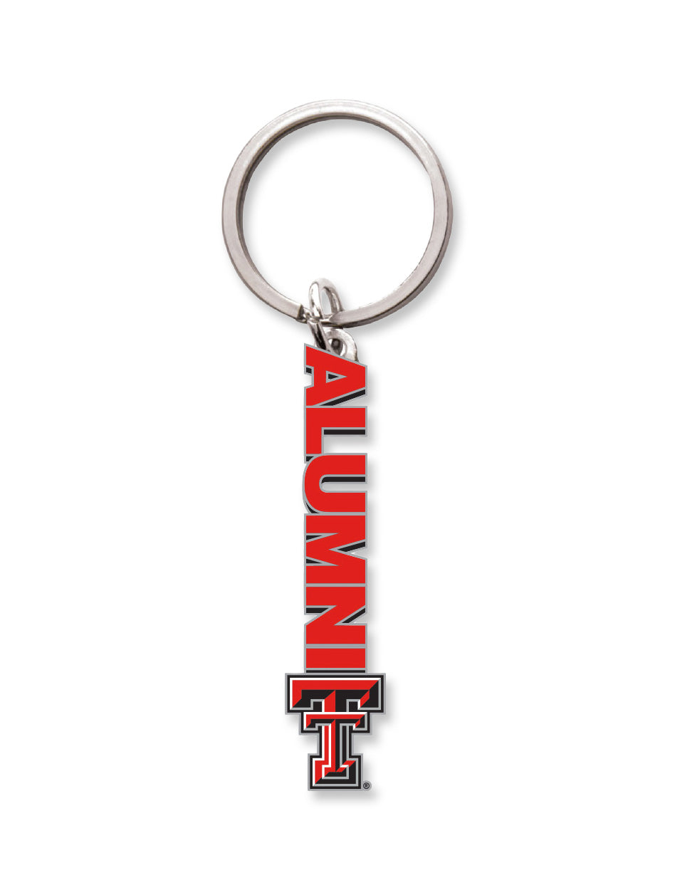 Texas Tech Double T Alumni Keychain
