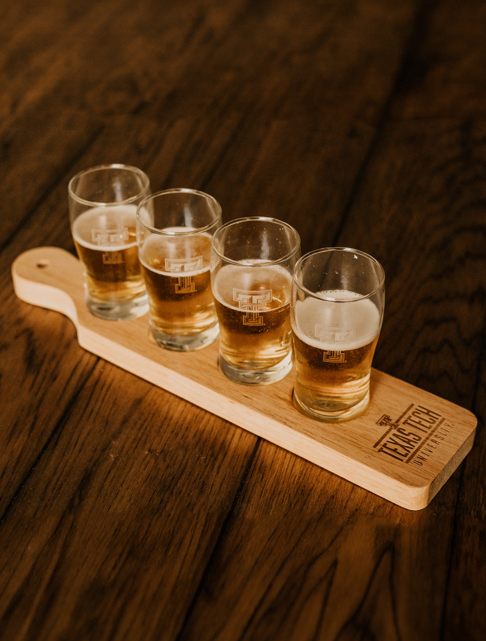 Texas Tech Double T Beer Flight