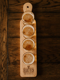 Texas Tech Double T Beer Flight