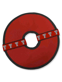Texas Tech Double T " Flying Disk" Squeeky Dog Toy