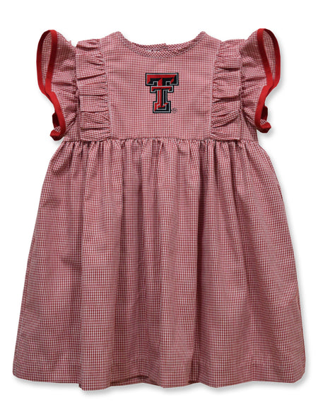Texas Tech KIDS
Texas Tech Kids One Pieces
Texas Tech Kids Dresses
Texas Tech New Products
Texas Tech Toddlers
Texas Tech baby dress

Infant Texas Tech outfit

Red Raiders gingham baby dress

Texas Tech toddler gameday clothes

Double T baby girl dress

Texas Tech ruffle sleeve dress

Infant college game day dress

Lubbock Texas Tech baby apparel

Texas Tech baby shower gift

NCAA licensed Texas Tech infant wear

