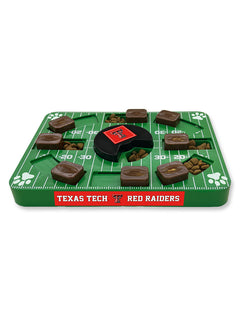 Texas Tech Dog Toy, Texas Tech Pet Puzzle, NCAA Dog Game, Interactive Treat Dispenser, Slow Feeder Dog Puzzle, Texas Tech Red Raiders Pet Gear, Brain Game for Dogs, Football Dog Toy.