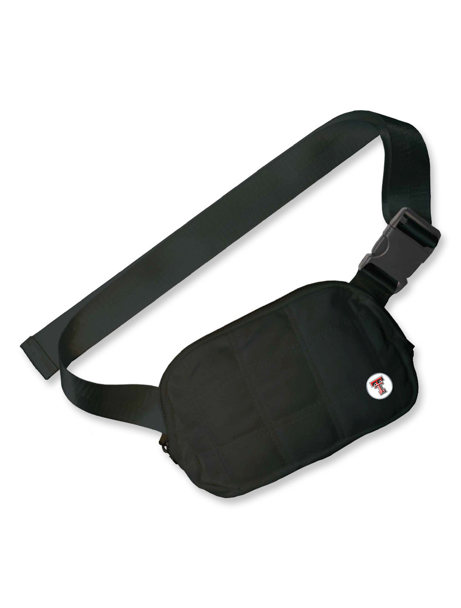 Texas Tech Double T Quilted Belt Bag