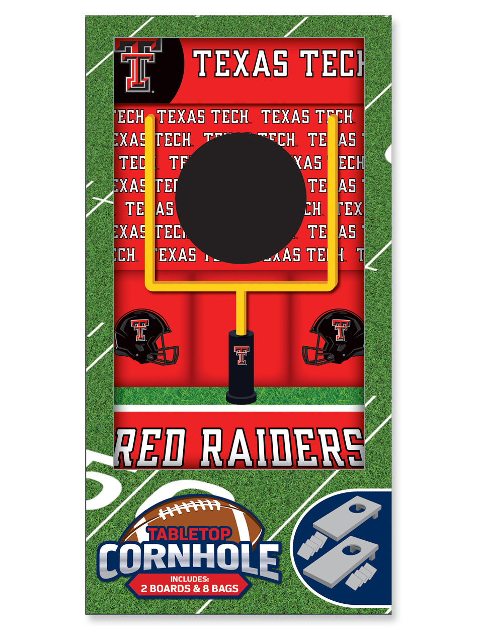 Texas Tech Double T Table Top Cornhole