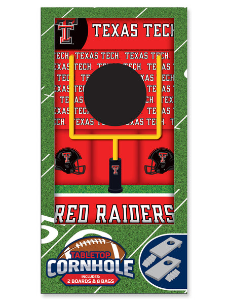 Texas Tech Double T Table Top Cornhole