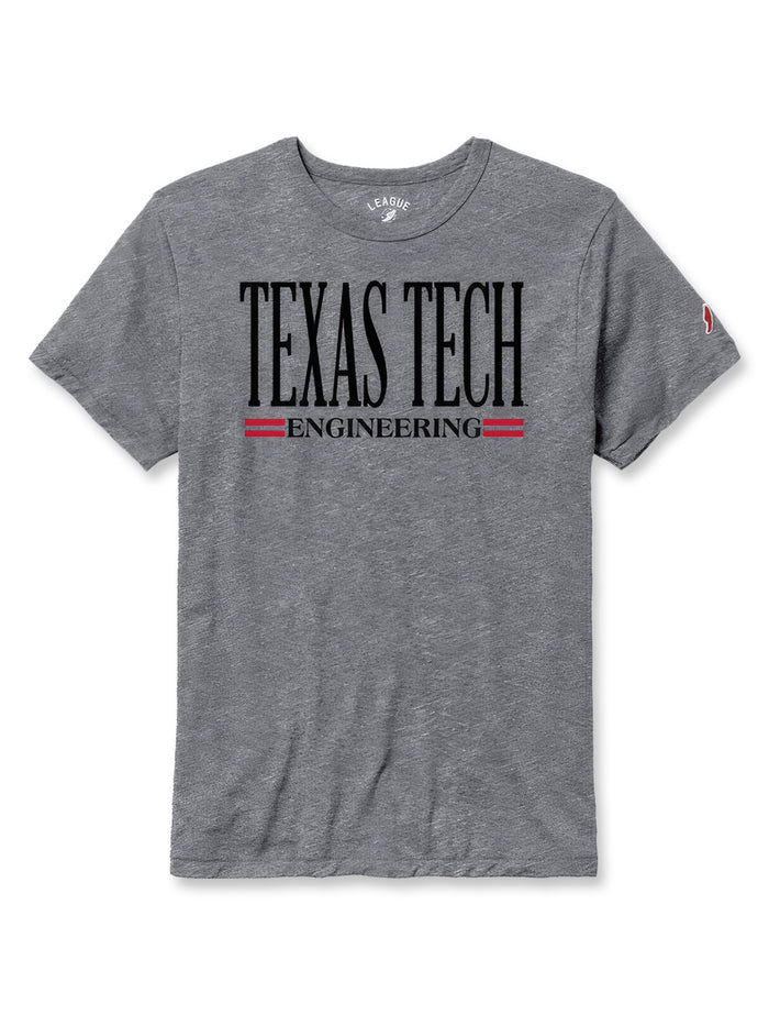 Texas Tech "Engineering" Short Sleeve Tri-Blend T- Shirt