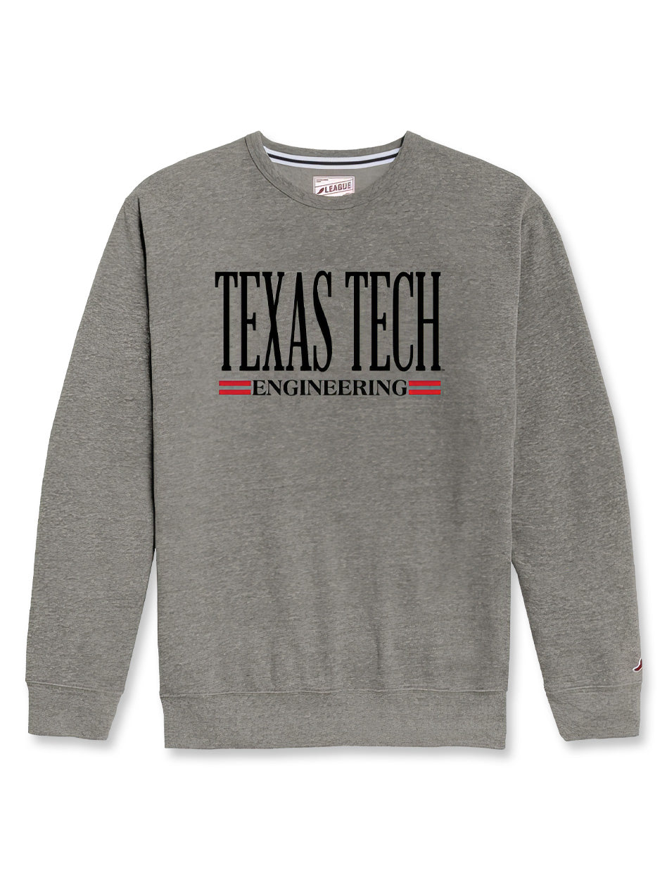 Texas Tech Engineering Tri-Blend Crewneck Sweatshirt